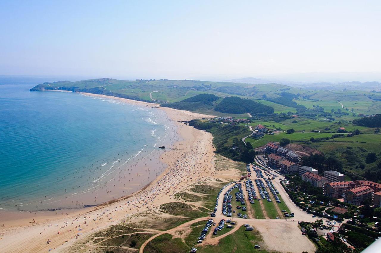 Apartamento Playa Meron San Vicente De La Barquera Exteriör bild